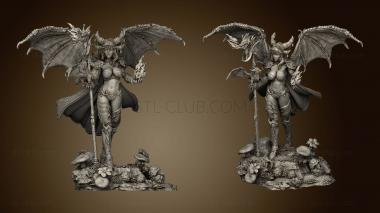 3D model Dragon Queen (STL)