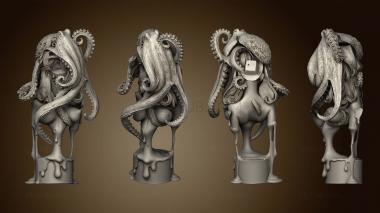 3D model Octopus Girl (STL)