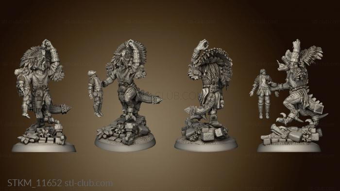 3D model box Coatl Guard General Hero (STL)