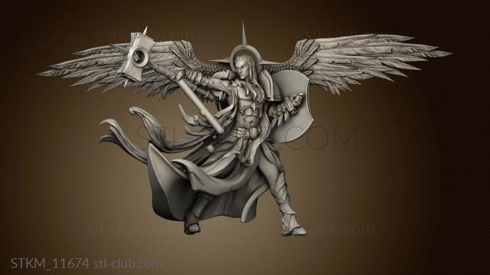 3D model Angels the Empyrean Yanz Pratrix Cleric (STL)