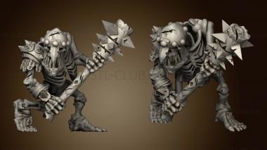 3D model skeleton goblin (STL)