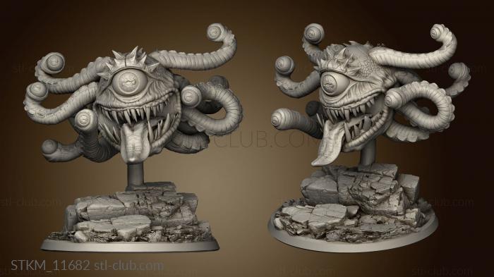 3D model Arcanum Tyrants Ghoul Drux Tyrant tyrant (STL)