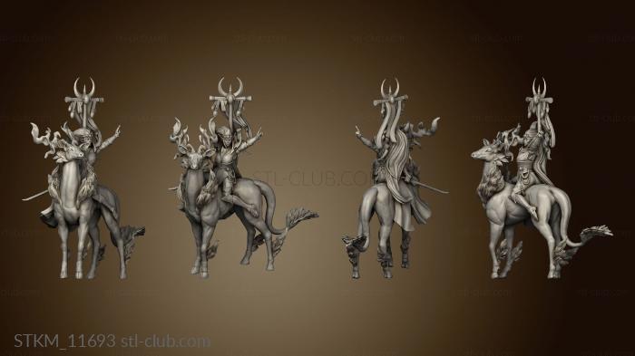 3D model Aeolian Riders Mounted Archers archer rider (STL)