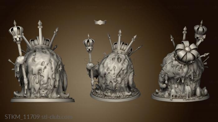 3D model Ooze King slime (STL)