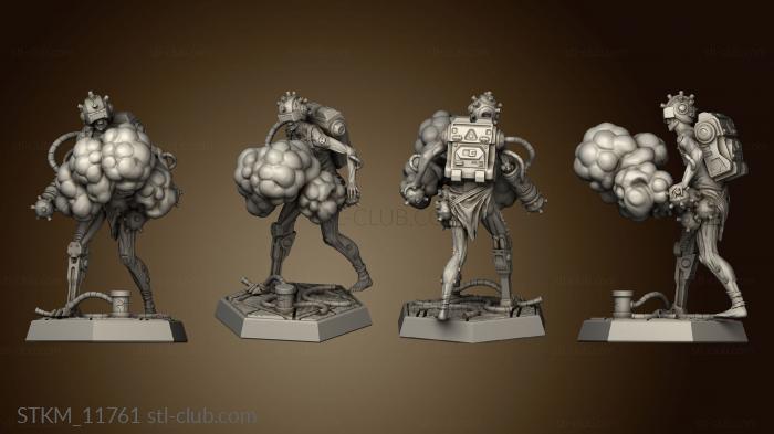 3D model Enemies Mecha Zombie (STL)