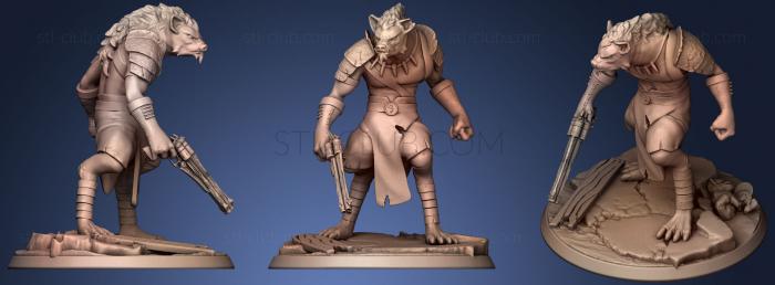 Статуэтки герои, монстры и демоны Мини-игра Skooks Gnoll Dnd