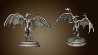 3D model Dragon aile droite (STL)