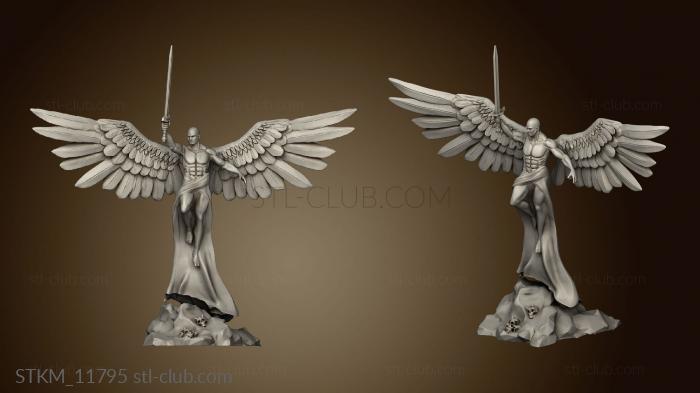 3D model Dark Realms WP Monster Angel (STL)