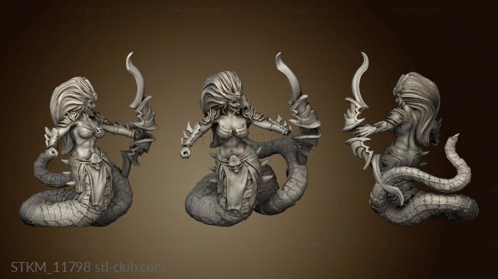 3D model Fantasy Medusa bow (STL)