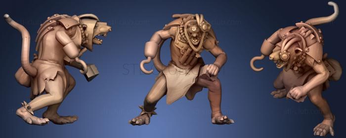 3D model Skryre Clan Rat4 Best (STL)