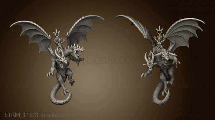 3D model Despoilers Dragon sorceress on (STL)