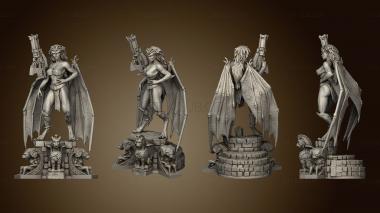 3D model Demona gargoyle (STL)