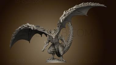 3D model Bahamut (STL)