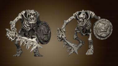 3D model orc skeleton (STL)