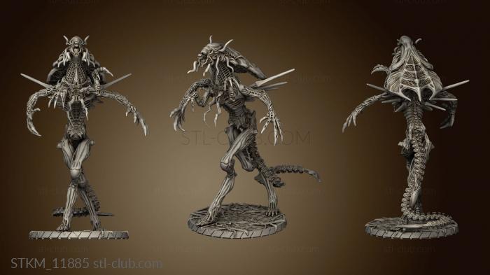 3D model Aliens solo EPIC MULTI GIGERIAN CRIMSON BROOD MOTHER (STL)