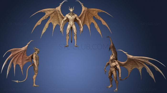 Skullhead Demon Sculpt