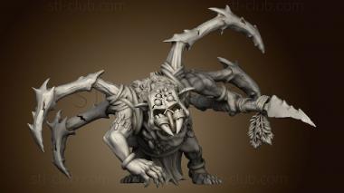 3D model forest goblin chief (STL)