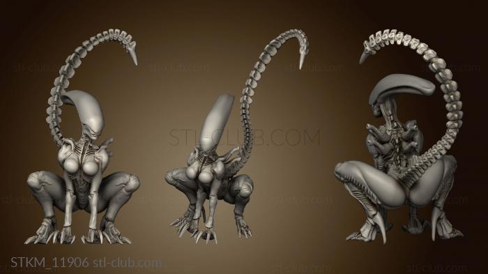 3D model Hunters GIGERIAN BROOD SUCCUBUS (STL)