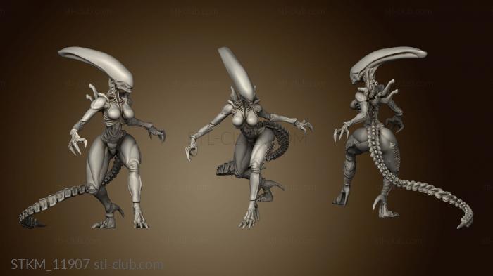 3D model Hunters GIGERIAN BROOD SUCCUBUS (STL)