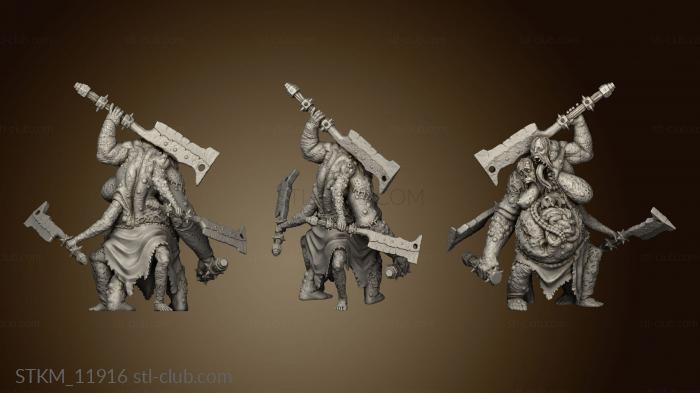 3D model Aug Deathknight Stitched Abominations Female (STL)