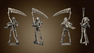 3D model heroes batch skeleton scythe (STL)