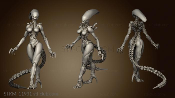 3D model Aliens vs Skull Hunters GIGERIAN BROOD SUCCUBUS (STL)