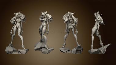 3D model Asuka Monster EVA Pear Force One Bangs (STL)