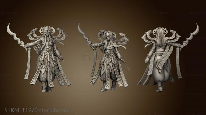 3D model Allarian General Elyse DB Masked (STL)