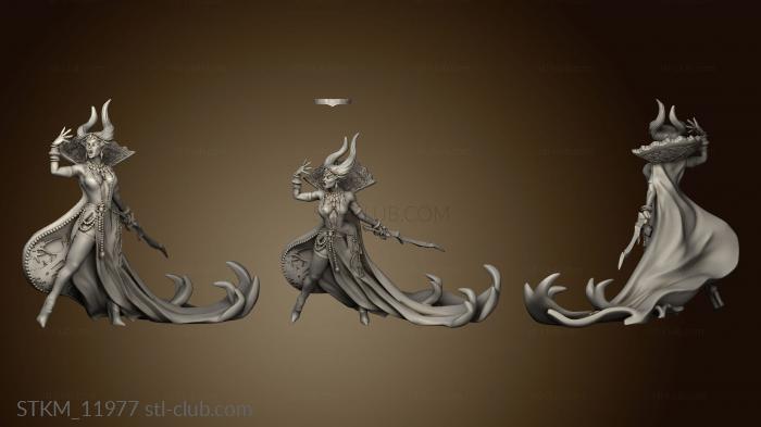 3D model Halloween Dark Fairy Tales Evil Queen (STL)