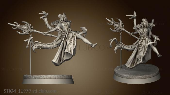 3D model Almanarea Battle Mage Lovers female (STL)