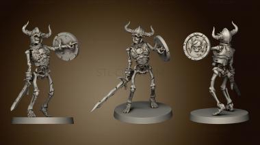 3D model skeleton champion shield (STL)