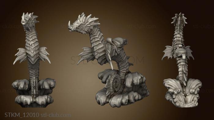 3D model End Depth Seahorse Mount (STL)