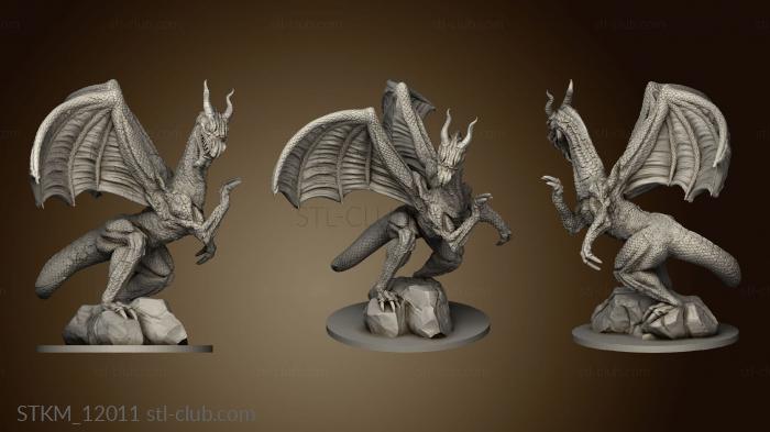 3D model Board Game dragon (STL)