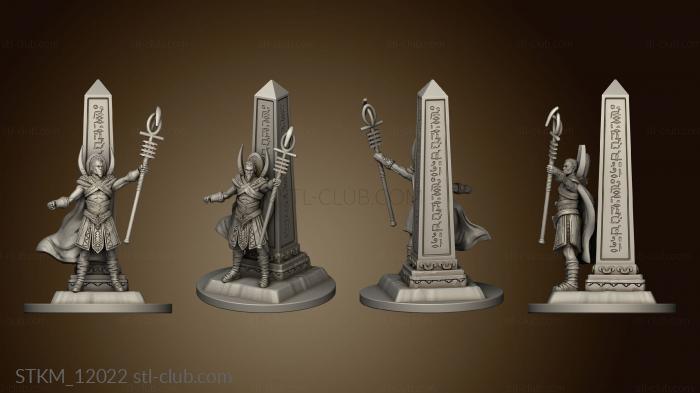 3D model Ancient Egypt Ptah (STL)