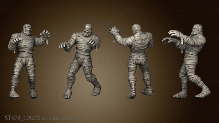 3D model Ancient Undead Mummy (STL)