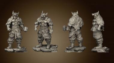 3D model Barbarian Thor out (STL)