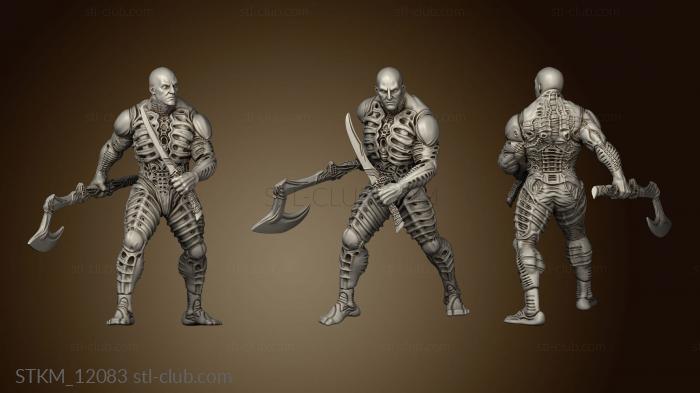 3D model Omegas solo elder skull hunter respirador sergio clan (STL)