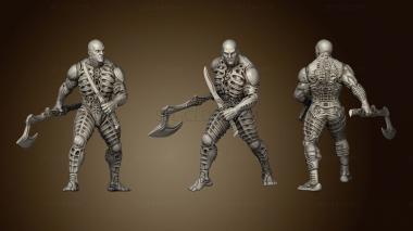 3D model Omegas solo elder skull hunter respirador sergio clan (STL)