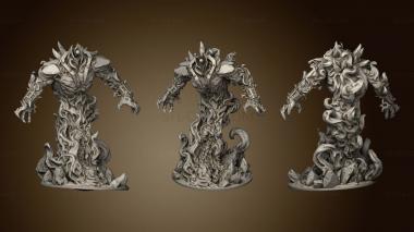 3D model City Portals Adorned Fire Elemental FNAC (STL)