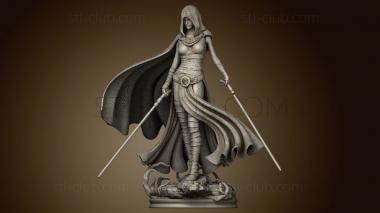 3D model Asajj Ventress Star Wars (STL)