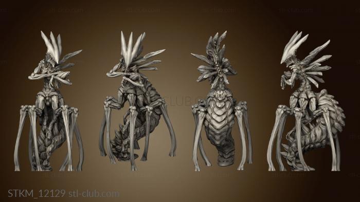 3D model Creatures from behind the veil Void Hunter Queen (STL)