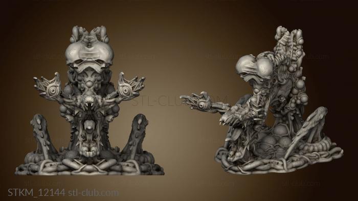 3D model CE BIG MONSTER MUTATION BACK (STL)