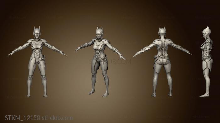 3D model Bat Girl (STL)