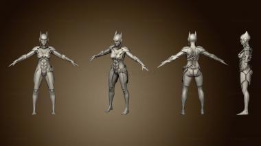 3D model Bat Girl (STL)