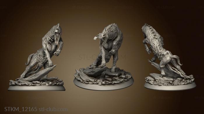 3D model chaos CORRUPTION ECHOES Enemy Corrupted Horse (STL)