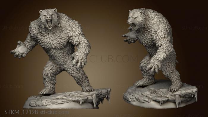 3D model Bear Vanguard (STL)