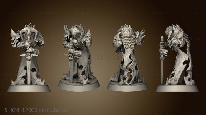 3D model Mourning Knights Knight Regret (STL)