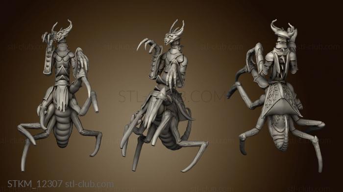 3D model Battlemages and Spellblades Mantis pre (STL)