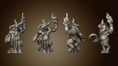 3D model Beastmen Shaman (STL)