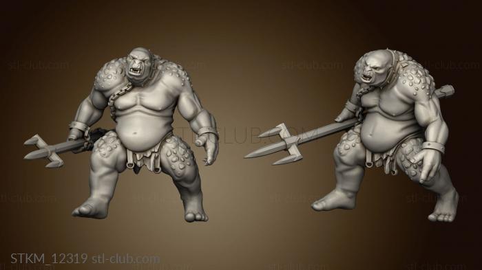 3D model ay Devale Games Trolls the Cave troll (STL)